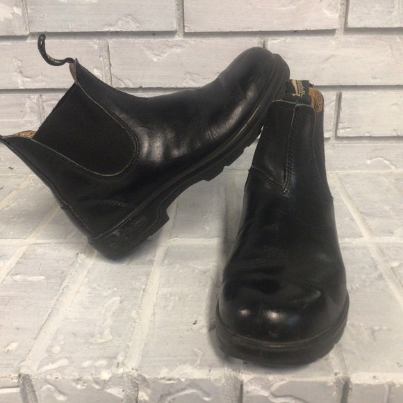 BLUNDSTONE BLACK BOOTS - GREAT CONDITION INSIDE AND OUT - AUS 5/US 8.5 - Picture 12 of 15